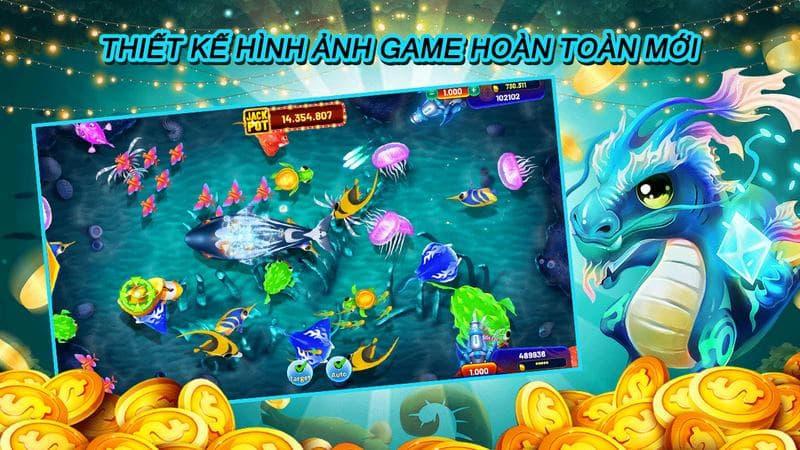 Giao diện game cực bắt mắt