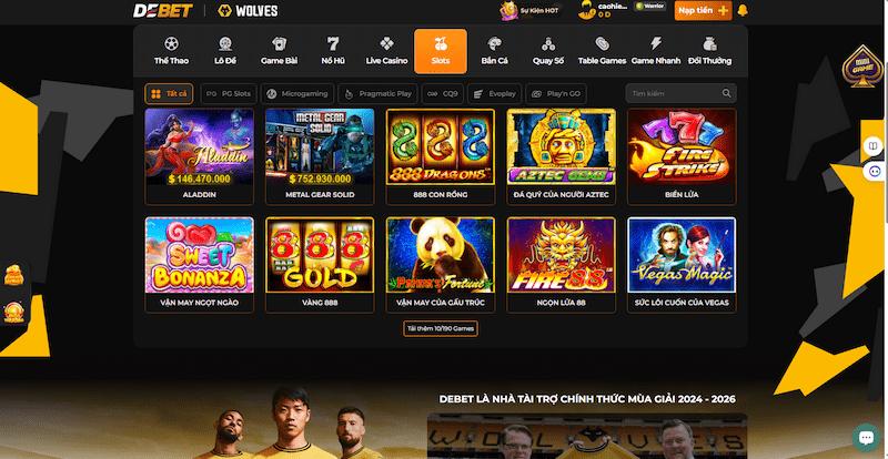 Có các kho game cực kì đa dạng