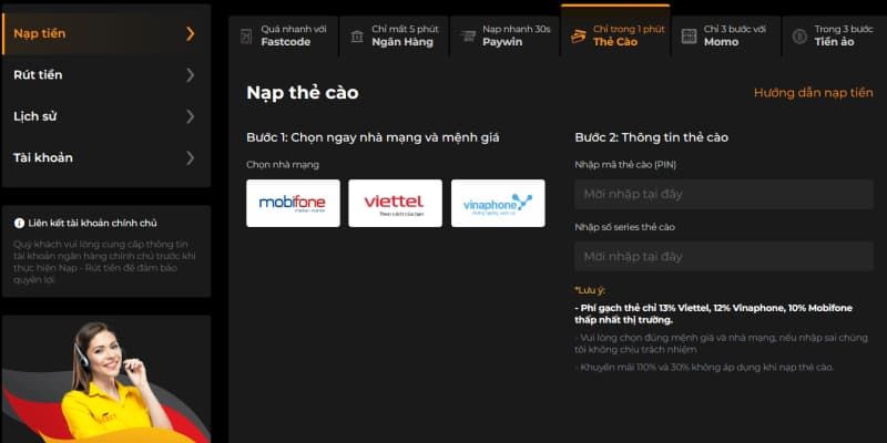 Nạp tiền Debet: Cách chuyển tiền vào tài khoản đơn giản 7 Lưu ý cần nắm khi anh em nạp tiền Debet